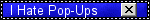 No popups